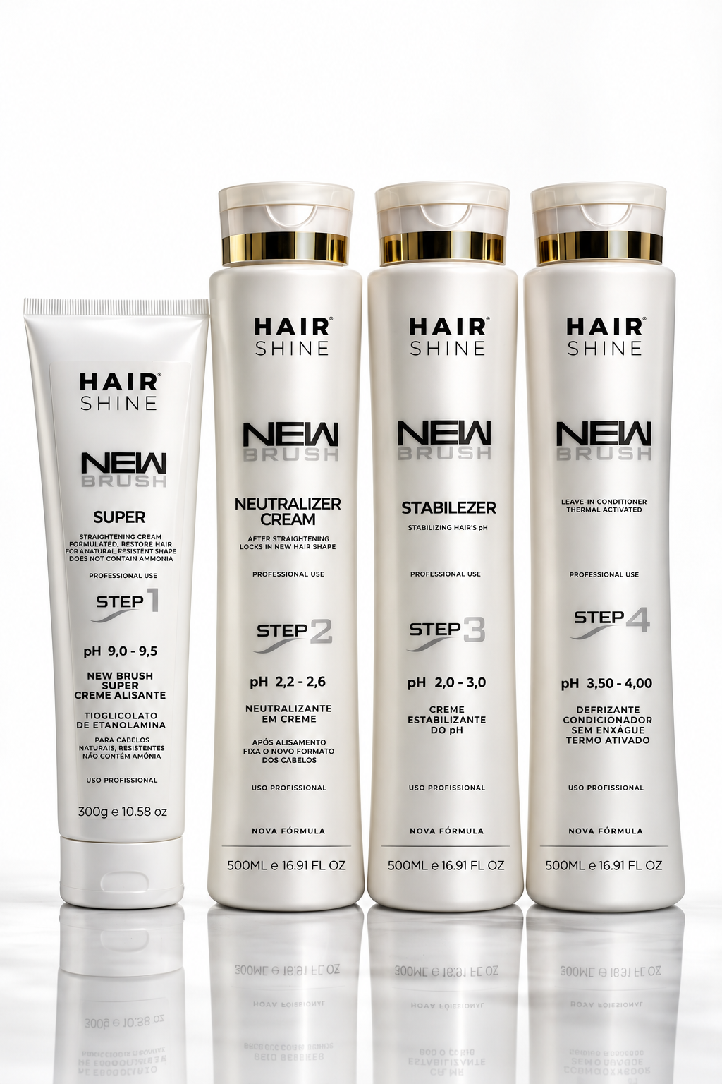New Brush Pro Straightening & Relaxing Kit