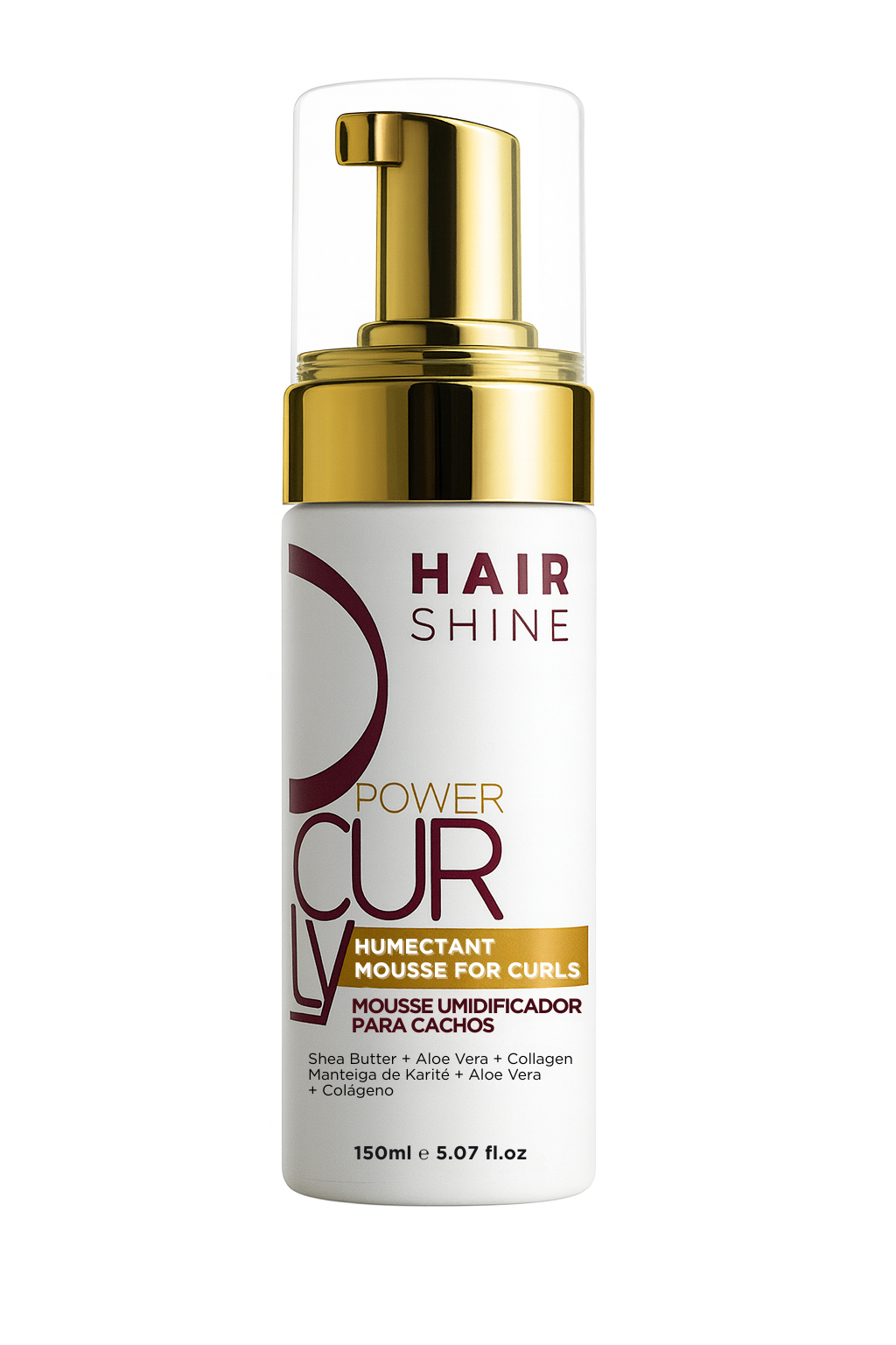 Humectant Mousse For Curls- 150ml Power Curly