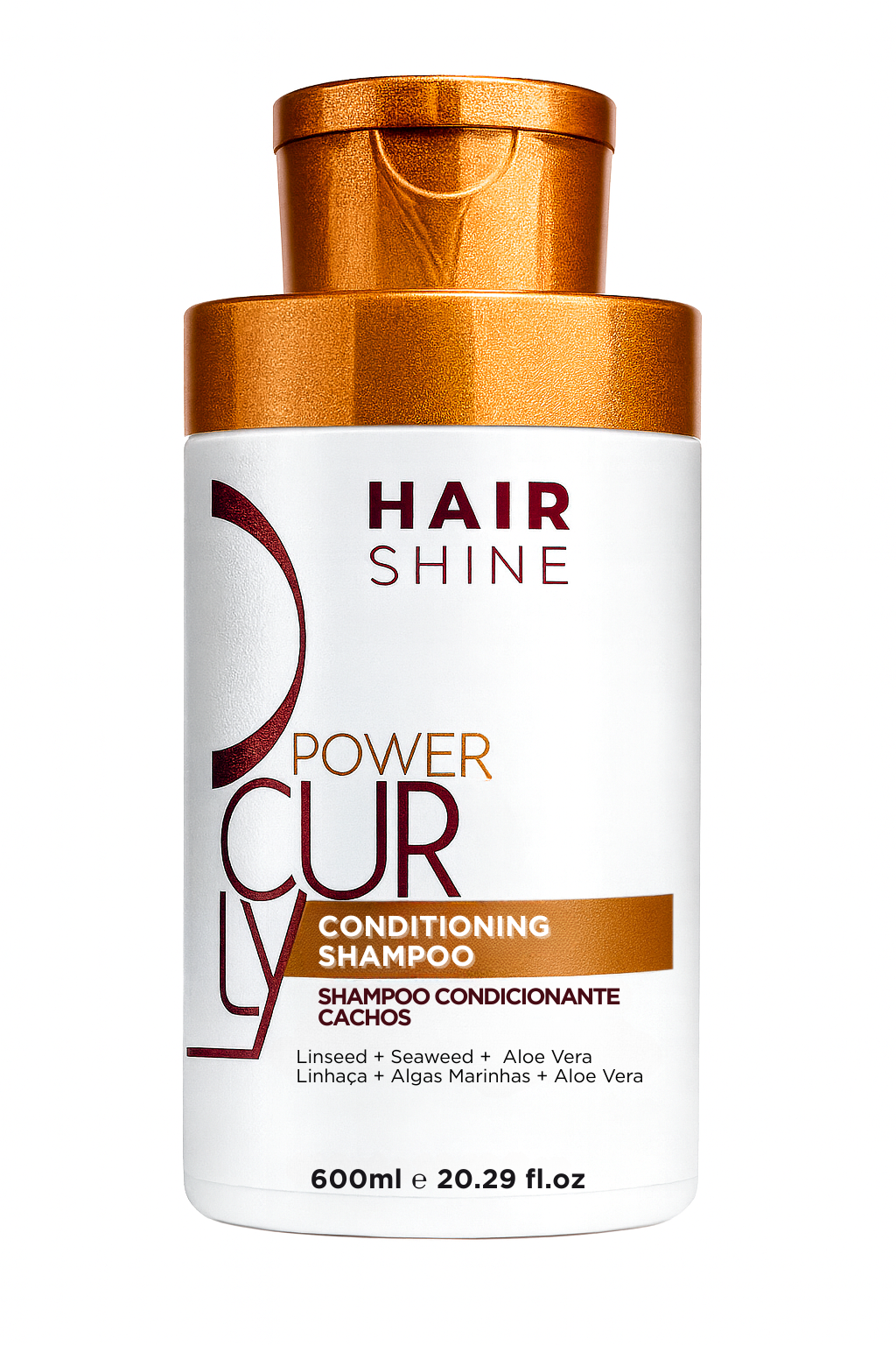 Shampoo Condicionante Cachos 600ml Power Curly