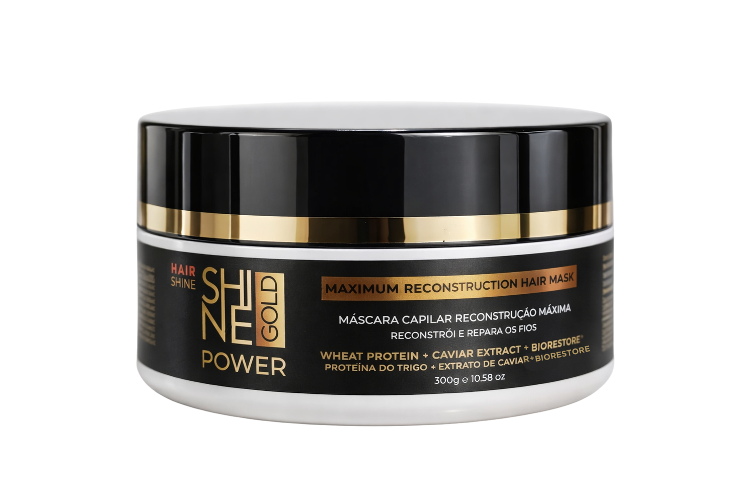 Maximum Reconstruction Hair Mask Shine Gold Power – 300g