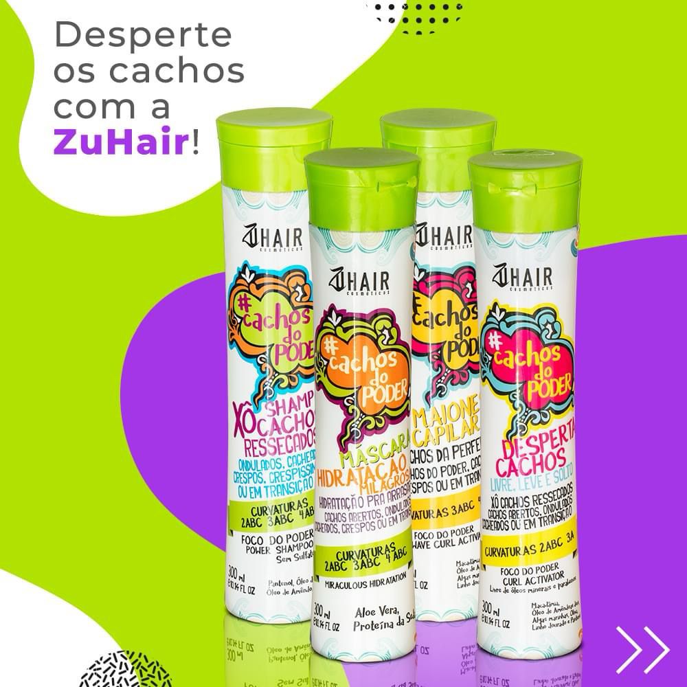 Maionese Capilar ZuHair Ativa Cachos 300ml